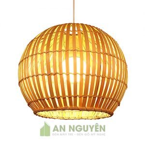Đèn mây tre đan tôn lên nét giản dị cho không gian sống của gia đình (2)