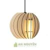 Đèn gỗ Đèn gỗ thả trần và để bàn trang trí phòng ngủ DG044