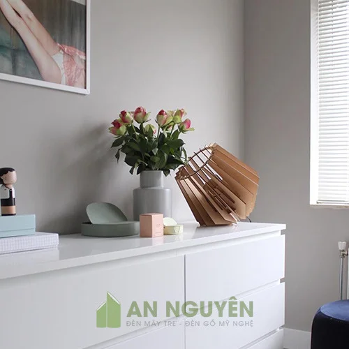 Đèn gỗ để bàn trang trí cực kỳ dễ thương DG043