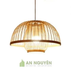 Đèn mây tre trang trí nhà hàng quán ăn đẹp
