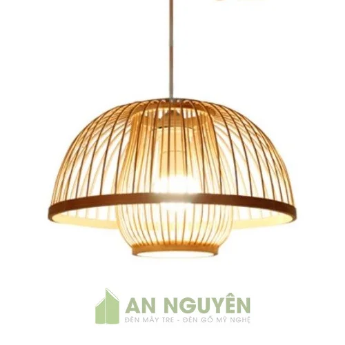 Đèn mây tre trang trí nhà hàng quán ăn đẹp