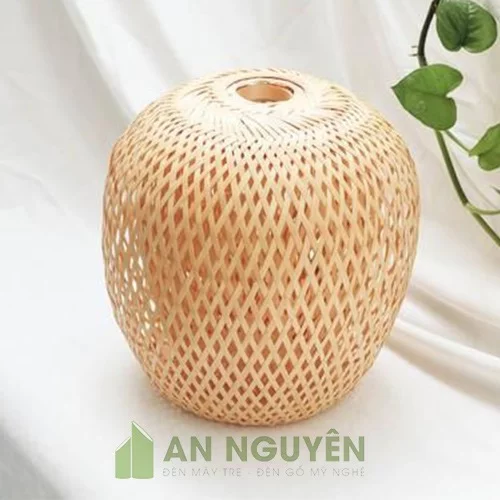 Đèn Mây Tre: Mẫu đèn mây tre đan trang trí ở TPHCM AN NGUYÊN