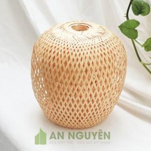 Đèn Mây Tre: Mẫu đèn mây tre đan trang trí ở TPHCM AN NGUYÊN