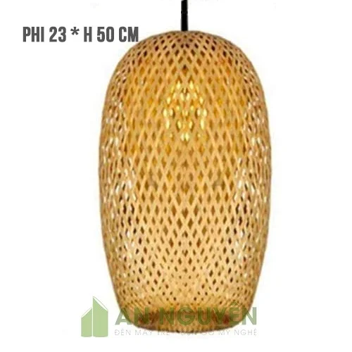 Đèn mây tre: Cửa hàng đèn mây tre trang trí quán ăn, quán cafe, nhà hàng TPHCM