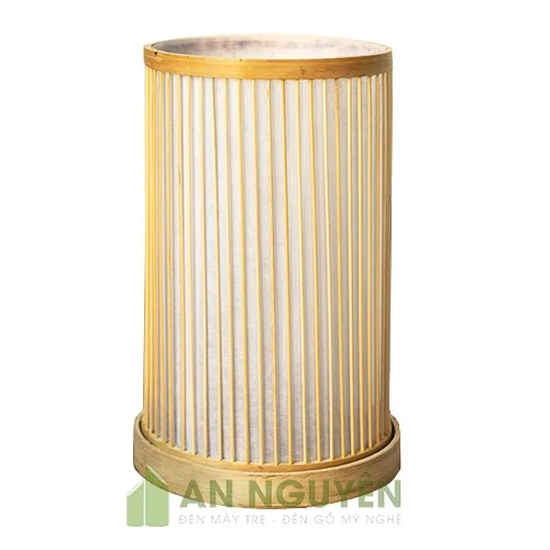 Đèn Mây Tre: Mẫu đèn tăm tre để bàn, để sàn phòng thiền, spa thư giãn