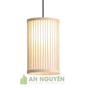 Đèn mây tre trang trí bàn ăn đơn giản - An Nguyên