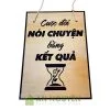 Bảng gỗ trang trí bảng tạo động lực cho nhân viên