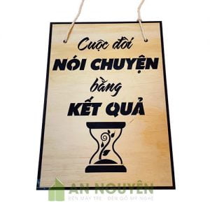 Bảng gỗ trang trí bảng tạo động lực cho nhân viên