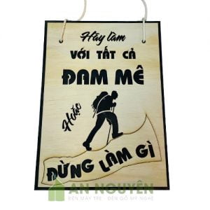 Bảng gỗ trang trí bảng tạo động lực cho nhân viên