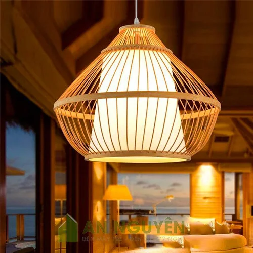 Đèn mây tre đan thả trần trang trí giá rẻ đèn tăm tre, đèn nan tre giá rẻ - Mây tre An Nguyên (14)