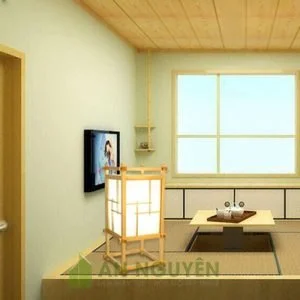 Đèn Gỗ: Mẫu đèn sàn trang trí bằng gỗ thật trang trí spa, phòng thiền