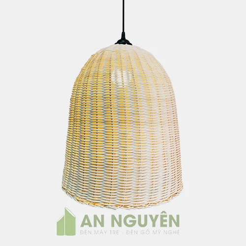 Đèn mây đan trang trí kiểu chuông mây giá rẻ ở TPHCM