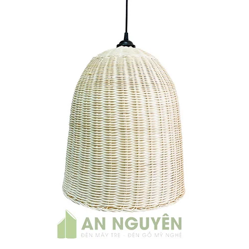 Đèn mây đan trang trí kiểu chuông mây giá rẻ ở TPHCM