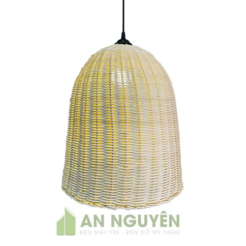 Đèn mây đan trang trí kiểu chuông mây giá rẻ ở TPHCM