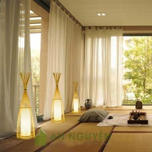 Đèn Để Sàn Hình Búp Măng Phi 20 Cao 60 Cho Spa, Phòng Thiền