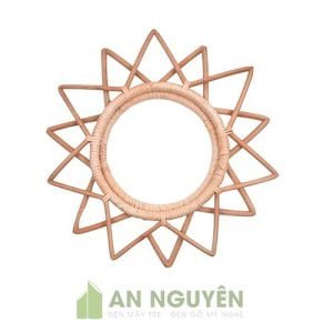 Gương Mây: Mẫu gương mây hình ông mặt trời kiểu mới