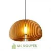 Đèn Gỗ: Mẫu đèn thả gỗ trang trí bàn ăn, bàn bar đẹp ở TPHCM