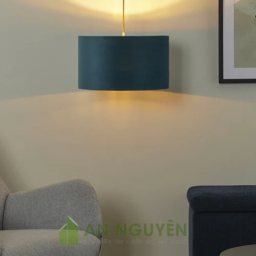 Đèn Vải: Mẫu đèn vải hình trụ tròn một màu giá rẻ có nhiều màu để lựa