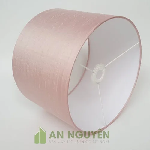 Đèn Vải: Chụp đèn vải hình chóp trụ vải trơn nhiều màu sắc