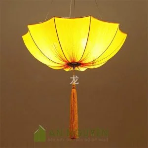 Đèn Vải: Mẫu đèn vải Hội An trang trí quán ăn truyền thống