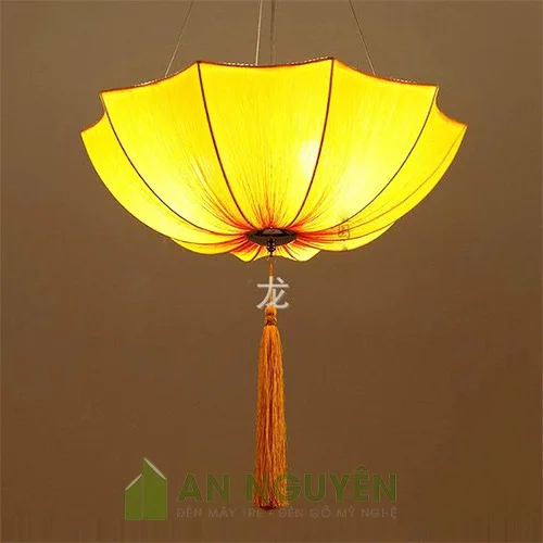 Đèn Vải: Mẫu đèn vải Hội An trang trí quán ăn truyền thống