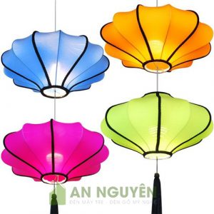 Đèn Vải: Mẫu lồng đèn vải trang trí quán ăn, đèn lồng Hội An
