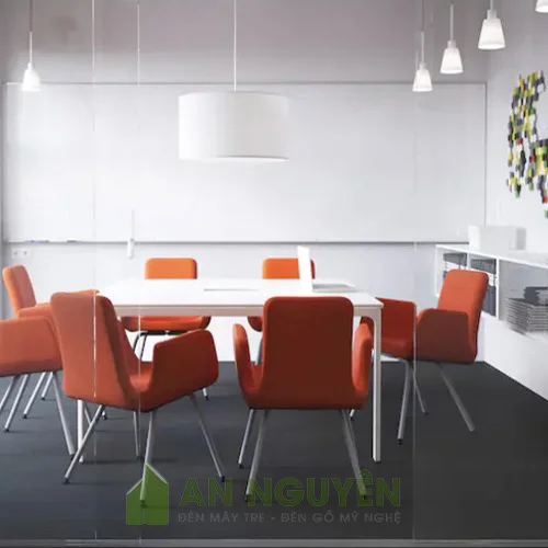 Đèn Vải: Mẫu đèn vải trụ tròn phi 50 trang trí không gian rộng, chụp đèn cây lớn