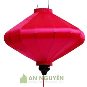 Đèn Vải: Mẫu đèn Hội An lồng vải đĩa bay vải phi trơn trang trí quán ăn