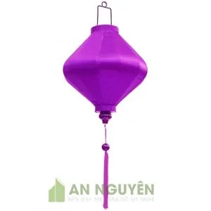 Đèn Vải: Mẫu đèn Hội An lồng vải kiểu Ú vải phi trơn trang trí nhà hàng, homestay