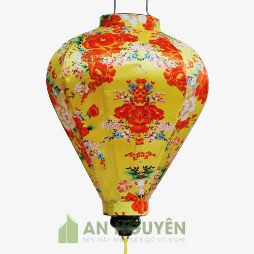 Đèn Vải: Mẫu đèn lồng Hội An hình củ tỏi vải phi hoa văn trang trí nhà hàng quán cafe
