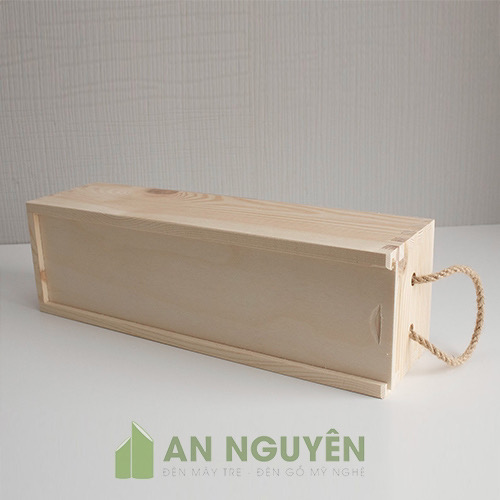 Hộp Gỗ: Gia công mẫu hộp gỗ đựng rượu làm quà tặng khách hàng