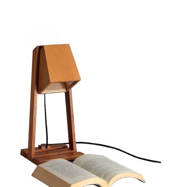 Đèn Gỗ: Mẫu đèn bàn làm việc, đèn đọc sách cho các sĩ tử
