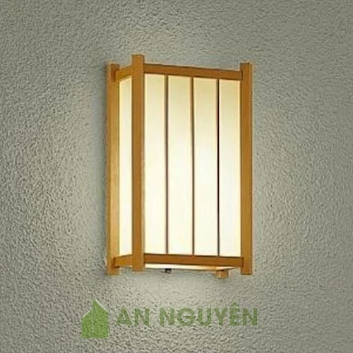 Đèn Gỗ: Mẫu đèn gỗ treo tường trang trí phòng khách khách sạn hoạ tiết đơn giản