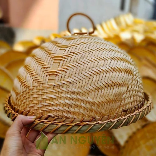 Làm giỏ tre quà tặng trung thu, đựng quà trái cây - Mây tre An Nguyên