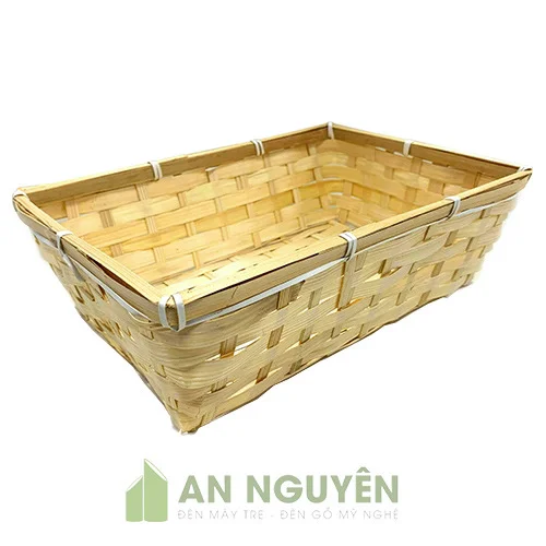 Khay giỏ tre đẹp giá rẻ