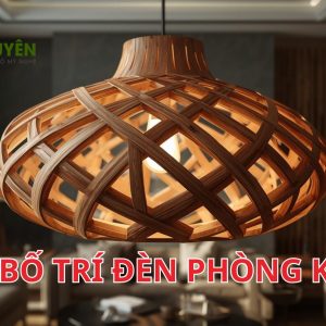 Cách bố trí đèn phòng khách