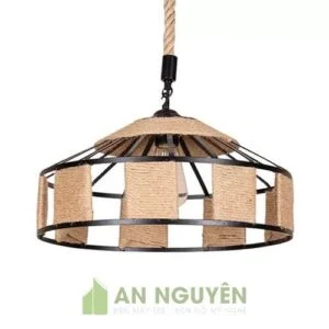 Đèn Dây Thừng Mẫu đèn dây thừng thả trần trang trí quán Café, quán ăn Vintage
