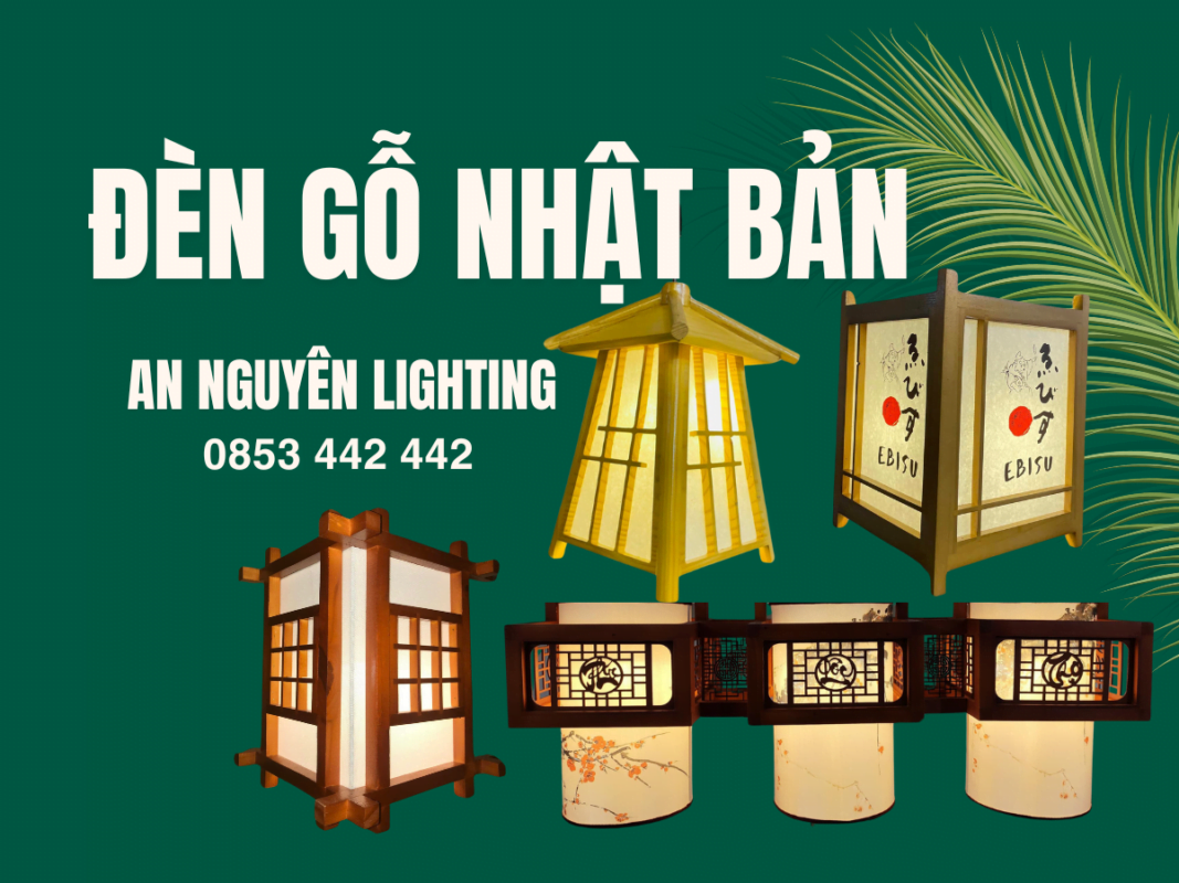 Đèn gỗ Nhật Bản