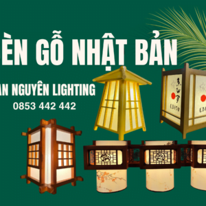 Đèn gỗ Nhật Bản