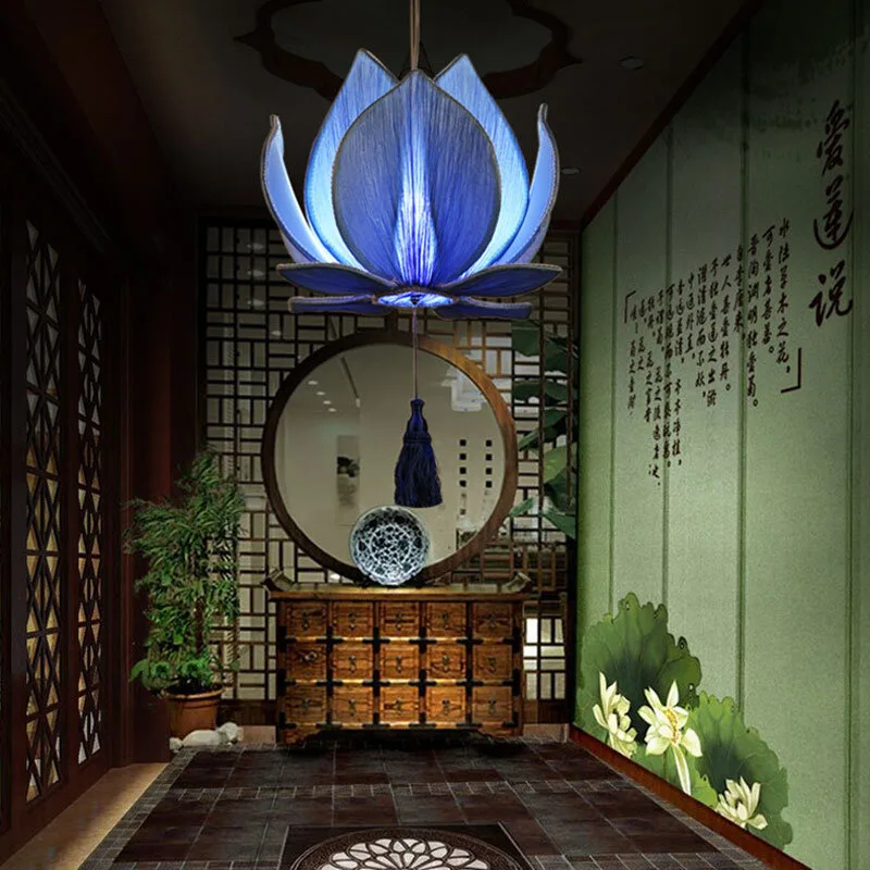 Đèn hoa sen thả trần