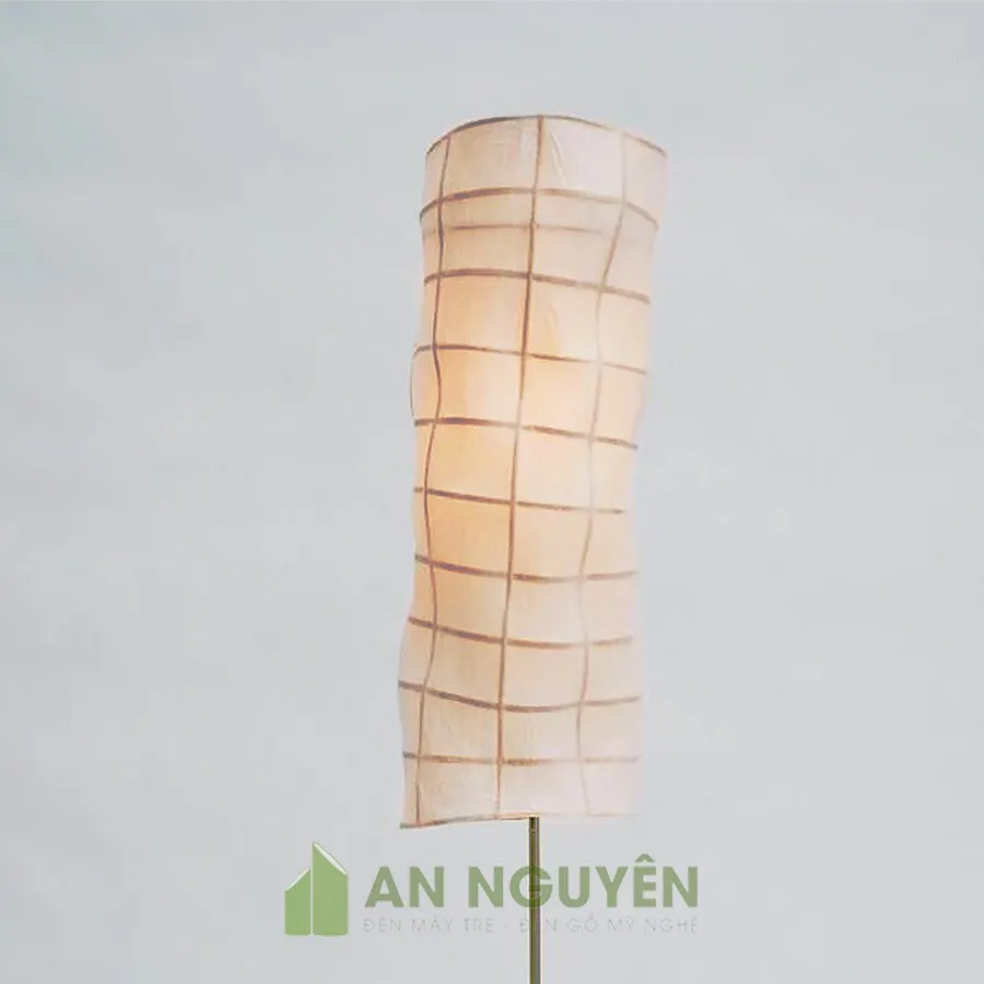 Chụp đèn vải uốn lượn theo thiết kế cho đèn sàn