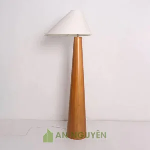 Đèn Gỗ: Mẫu đèn gỗ hình chóp, chụp thiết kế cách điệu trang trí phòng khách