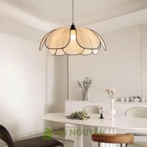Đèn Vải: Mẫu đèn vải thả trần trang trí các homestay, nhà nghỉ dưỡng