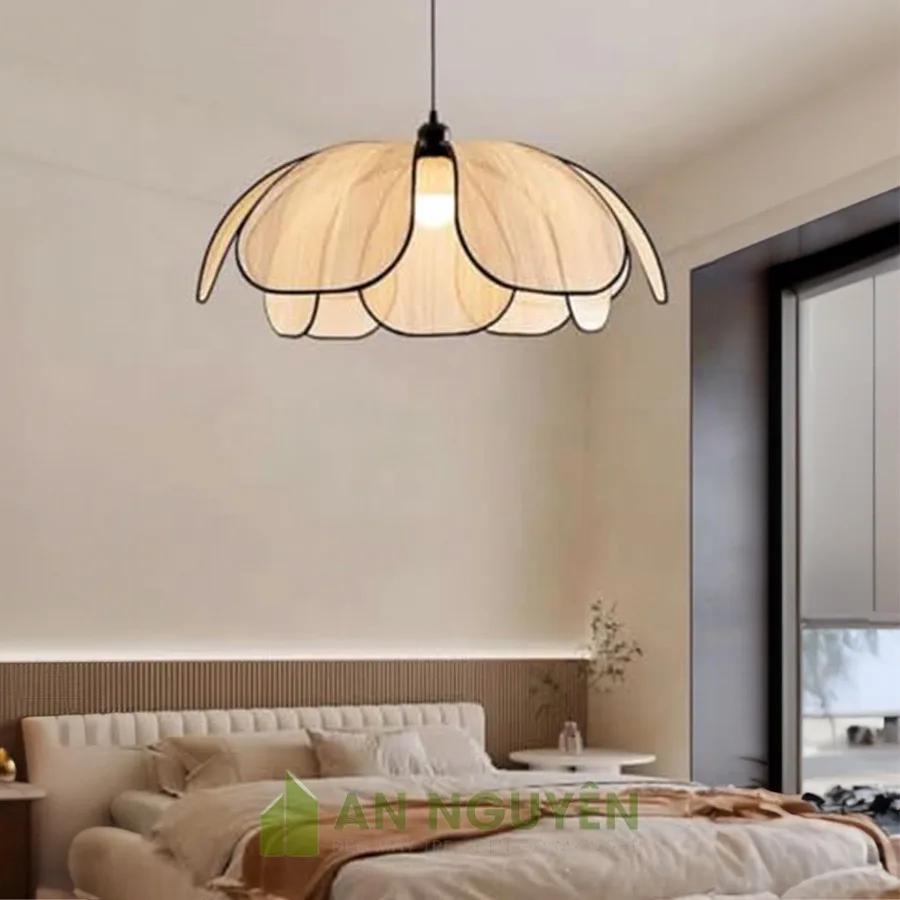 Đèn Vải: Mẫu đèn vải thả trần trang trí các homestay, nhà nghỉ dưỡng