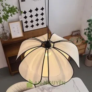 Đèn Vải: Mẫu đèn vải thả trần trang trí các homestay, nhà nghỉ dưỡng