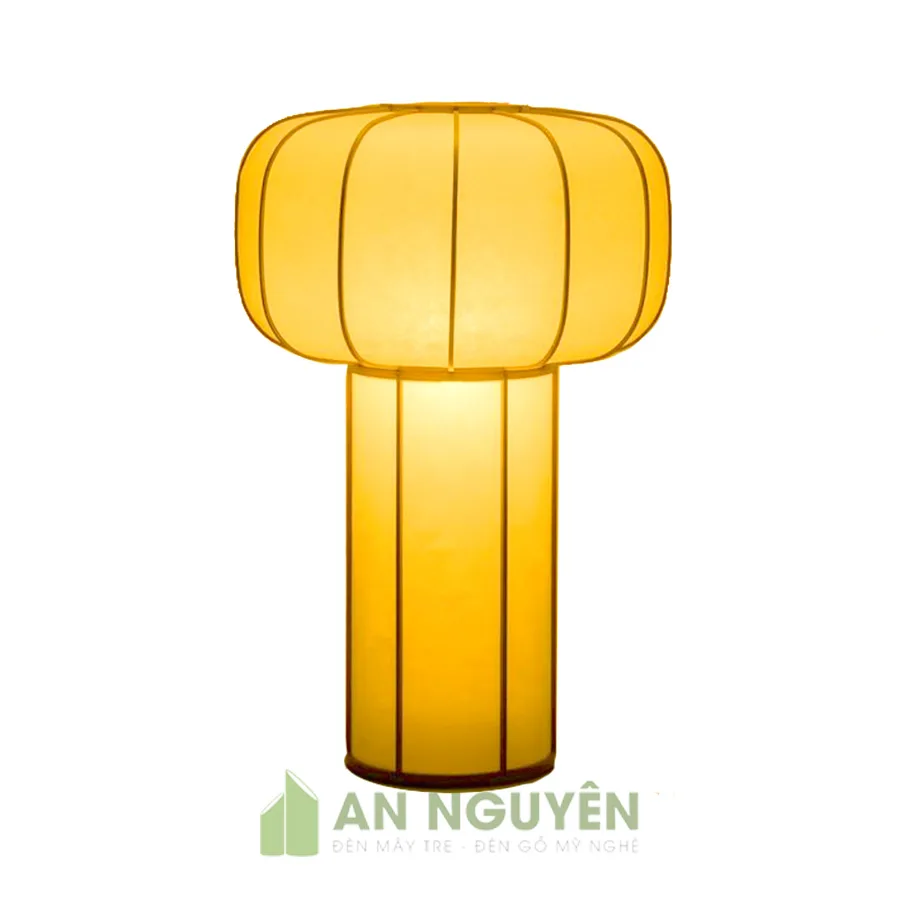 Mẫu đèn vải để sàn trang trí bàn sofa phòng khách