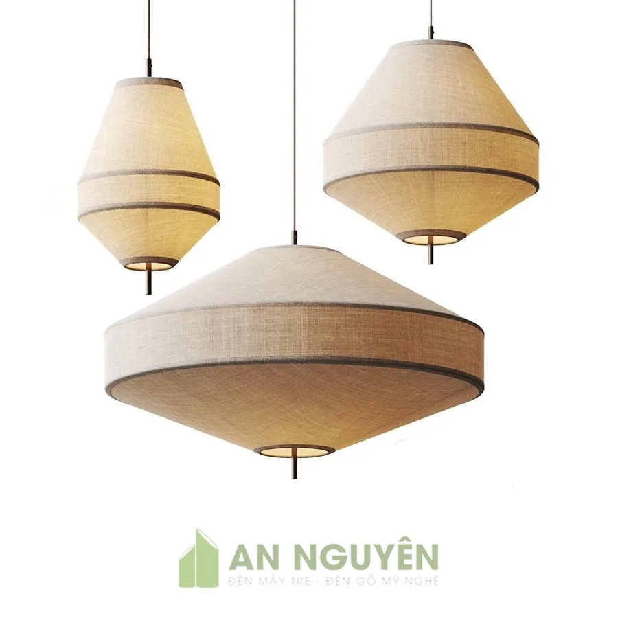 Đèn vải trang trí hồ chí minh