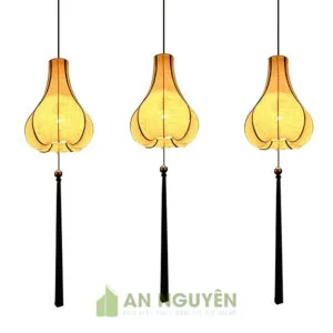 Đèn Vải: Mẫu đèn vải thả trần trang trí phòng spa, phòng thiền