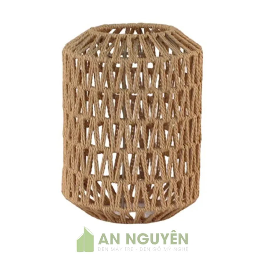 Đèn Dây Thừng: Mẫu đèn thả dây thừng mini trang trí bàn ăn, gắn vách đều đẹp