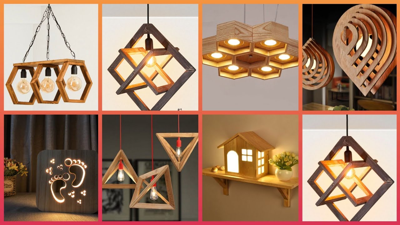 Gia công đèn gỗ trang trí theo yêu cầu Gia công đèn gỗ trang trí theo yêu cầu
